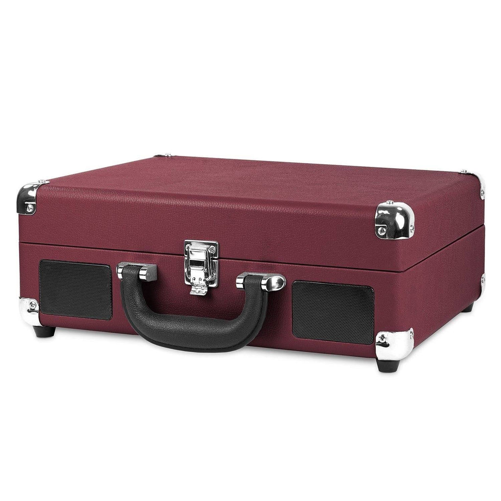 Bluetooth Suitcase Record Player with 3-Speed Turntable A3059