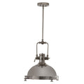 Chrome Metal Pendant J596