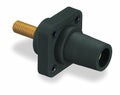 Black Female Threaded Stud Receptacle C267