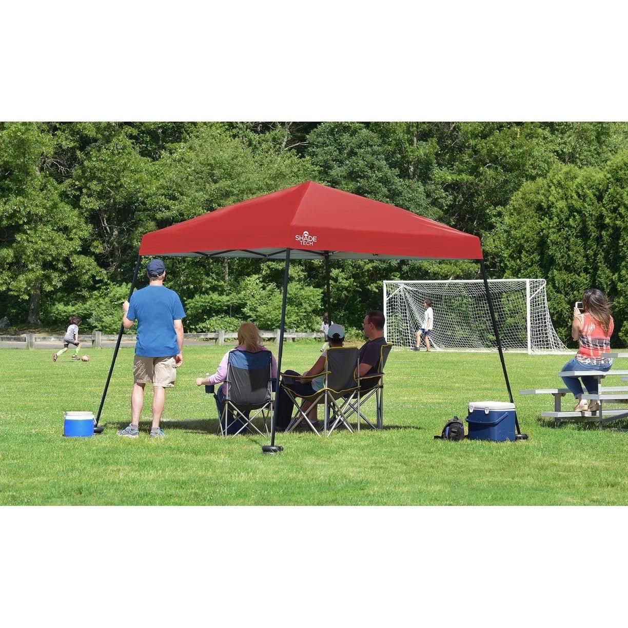 10 x 10 Slant Leg Canopy - Blue U5203