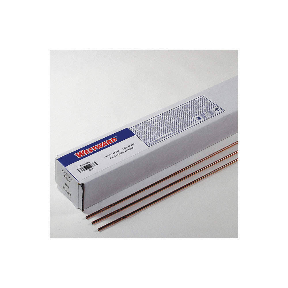 Carbon Steel Welding Rod, 5/32 L672446