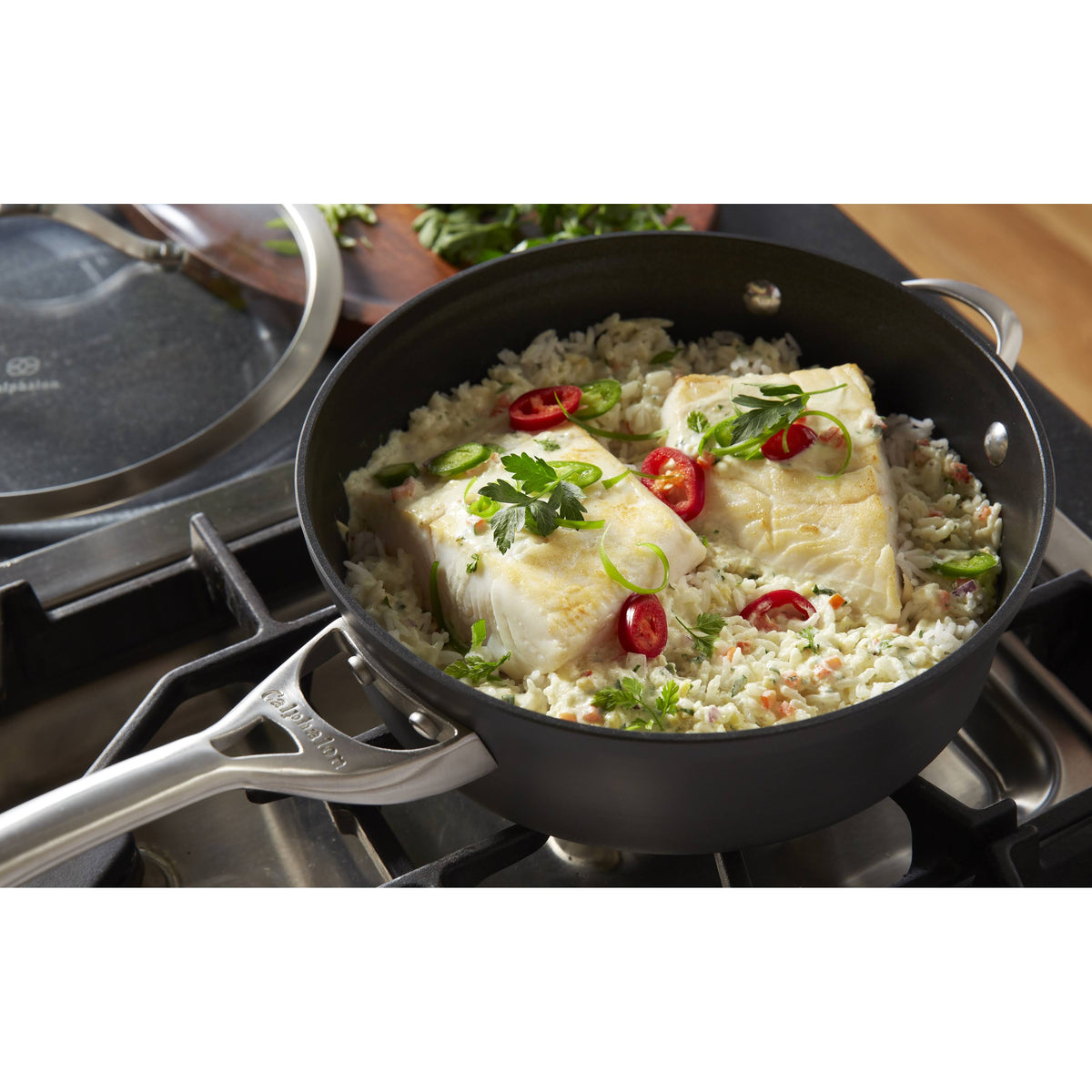 3 Qt Nonstick Covered Saute Pan R4298