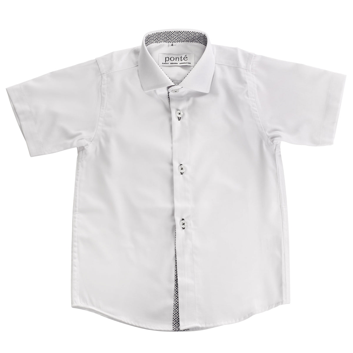 Ponte Kids Short Sleeve Shirt - Mini Dot