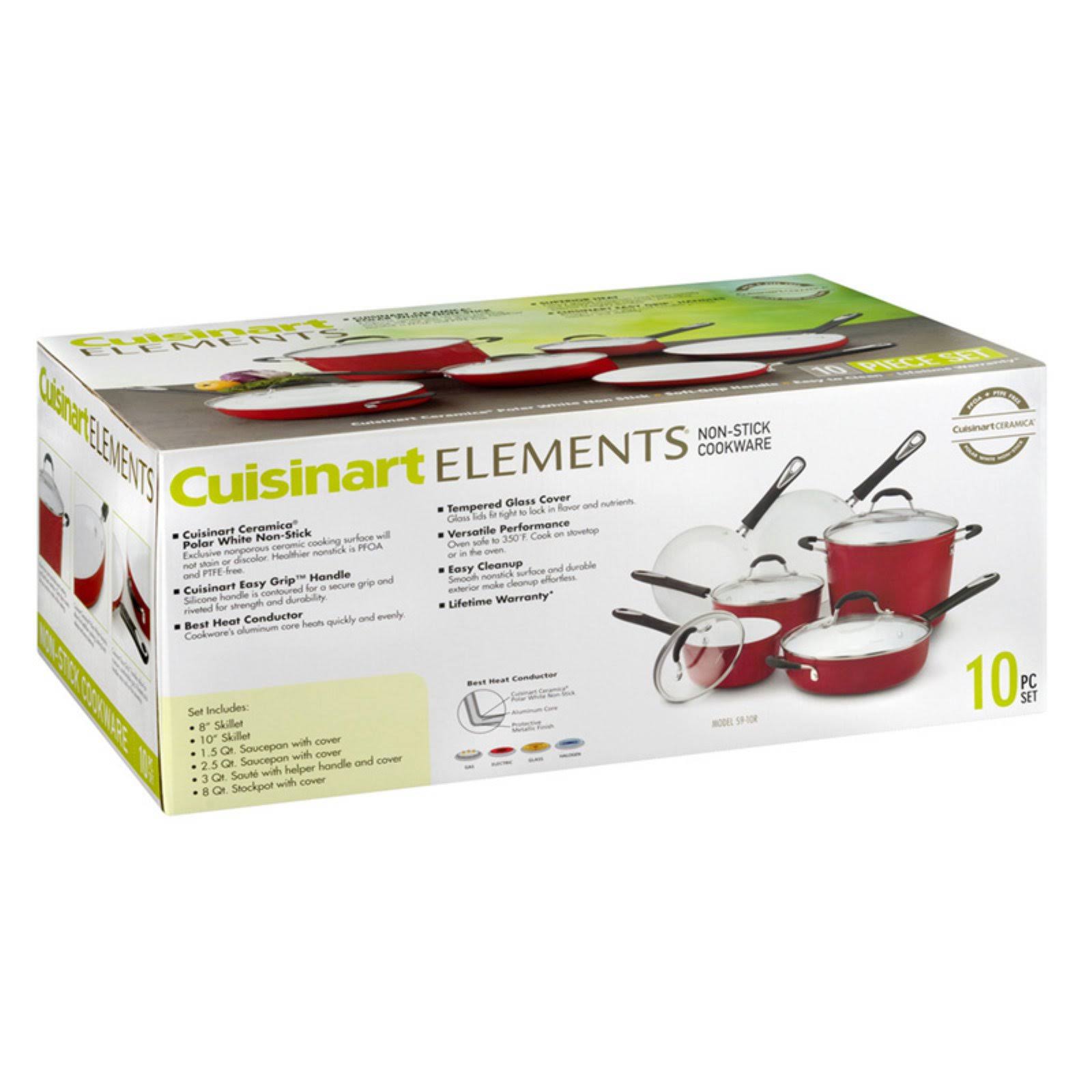 10 Pc Non-Stick Cookware Set J42288