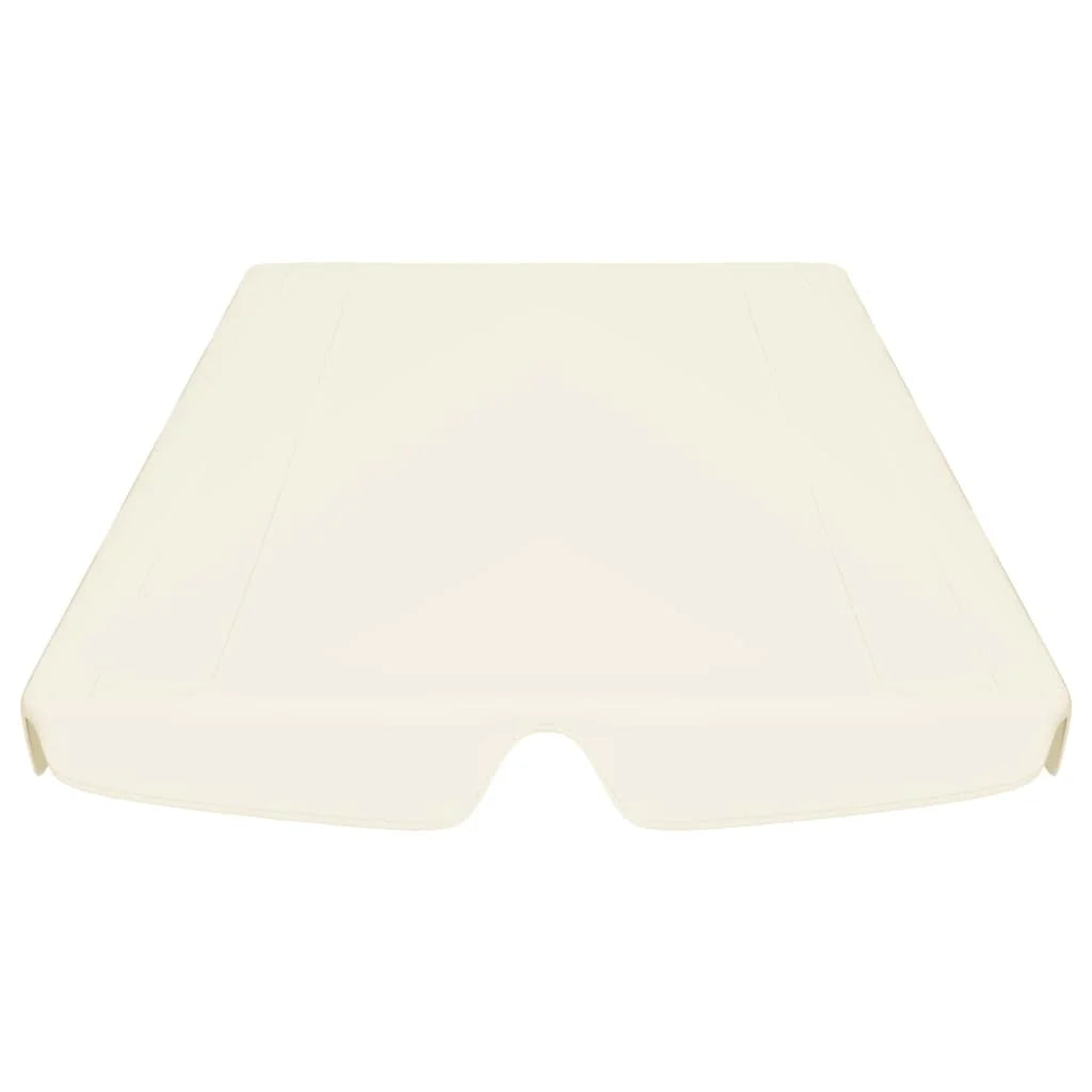 Cream Replacement Canopy for Garden Swing W7458