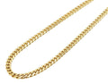 Yellow Gold Miami Cuban Link Chain Necklace P5929