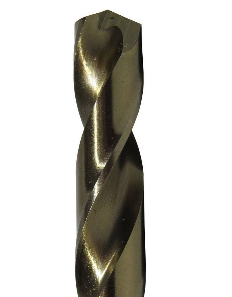 35/64 Cobalt Steel Taper Length Drill Bit V3879