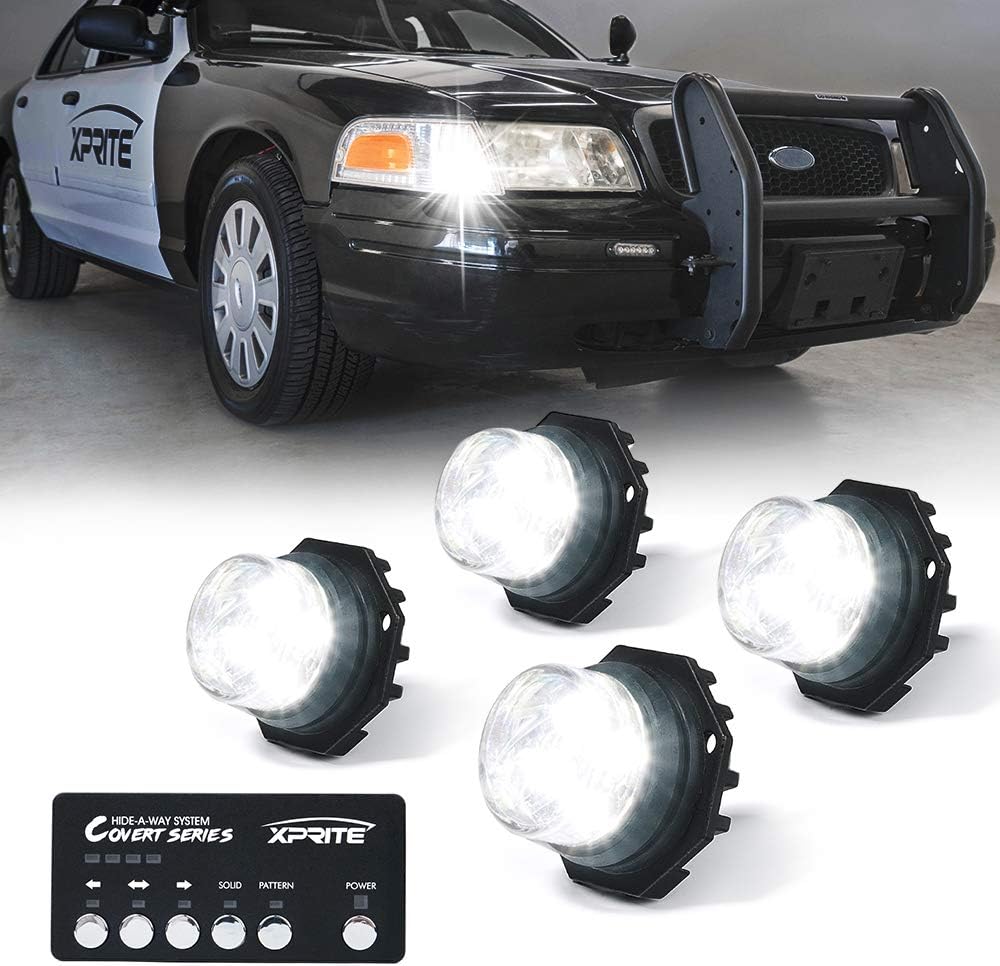 Amber Green LED Strobe Lights Kit 6PCS K25228
