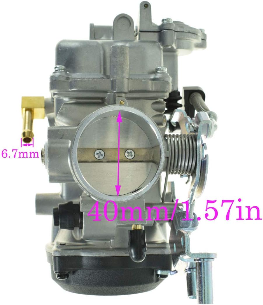 Carburetor Replace for Harley Davidson Sportster 40mm CV Pack of 2 E61382