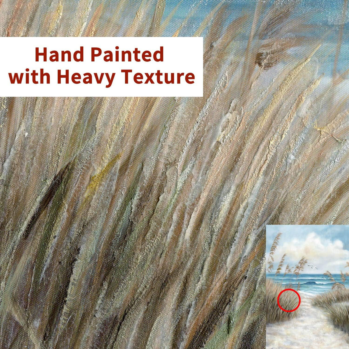 Seascape Canvas Abstract Wall Art Painting G131