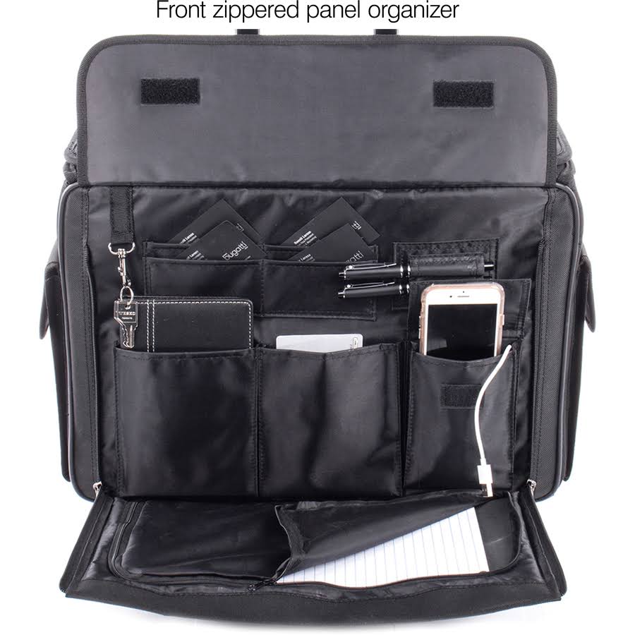 Black Rolling Computer Case F983