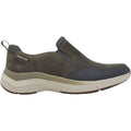 Sage Leather Shoes Q672