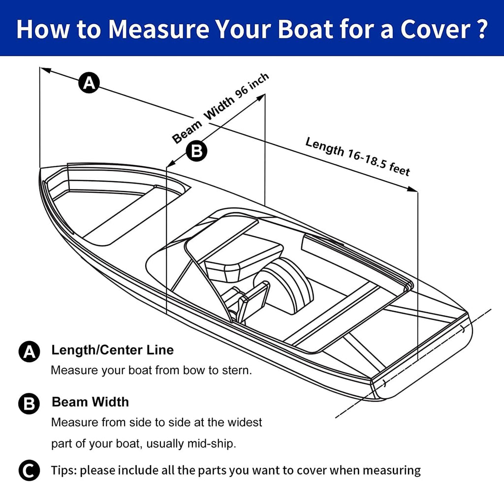 100% Waterproof 800D Marine Grade Polyester Canvas Bass Boat Cover J8532