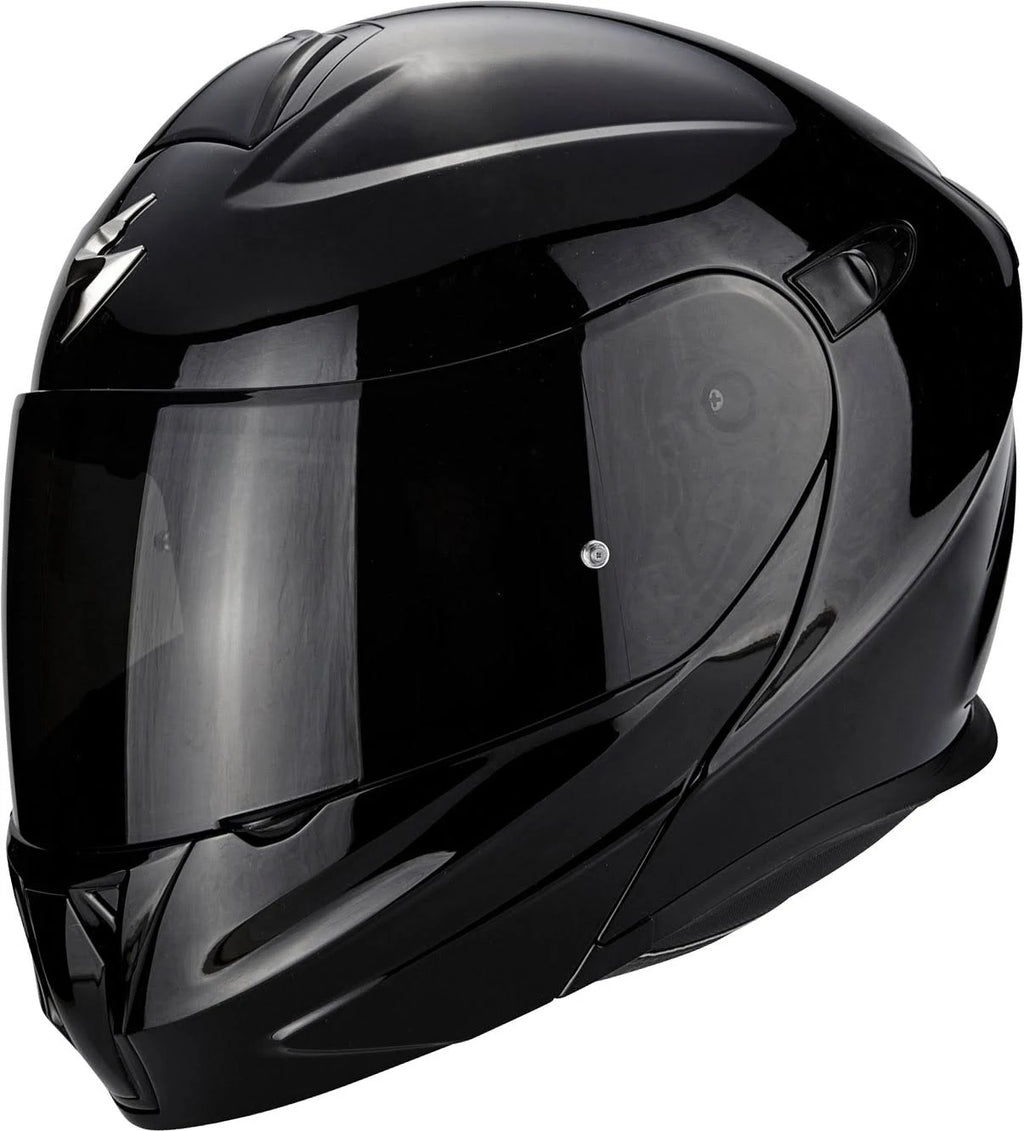 Solid Black Motorcycle Helmet K151995