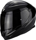 Solid Black Motorcycle Helmet K151995