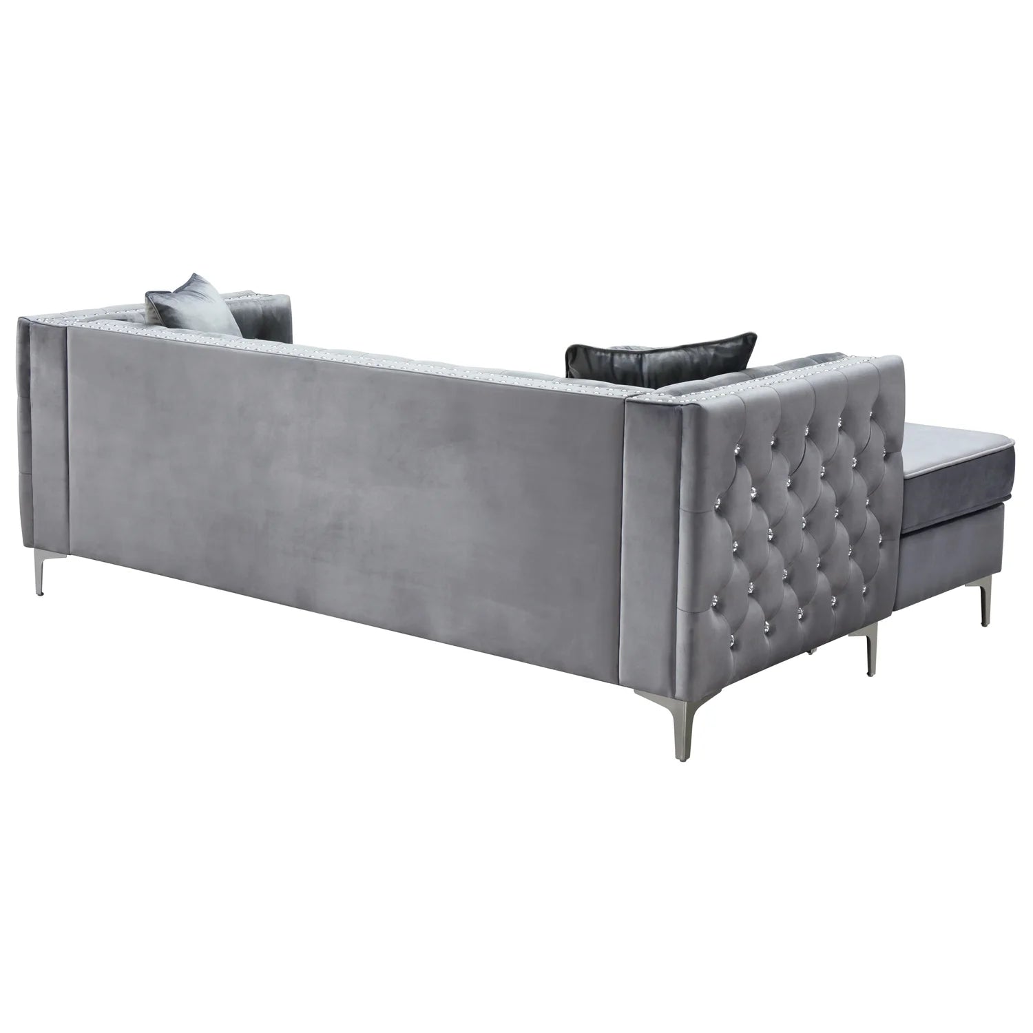 Gray Sofa Chaise I625030