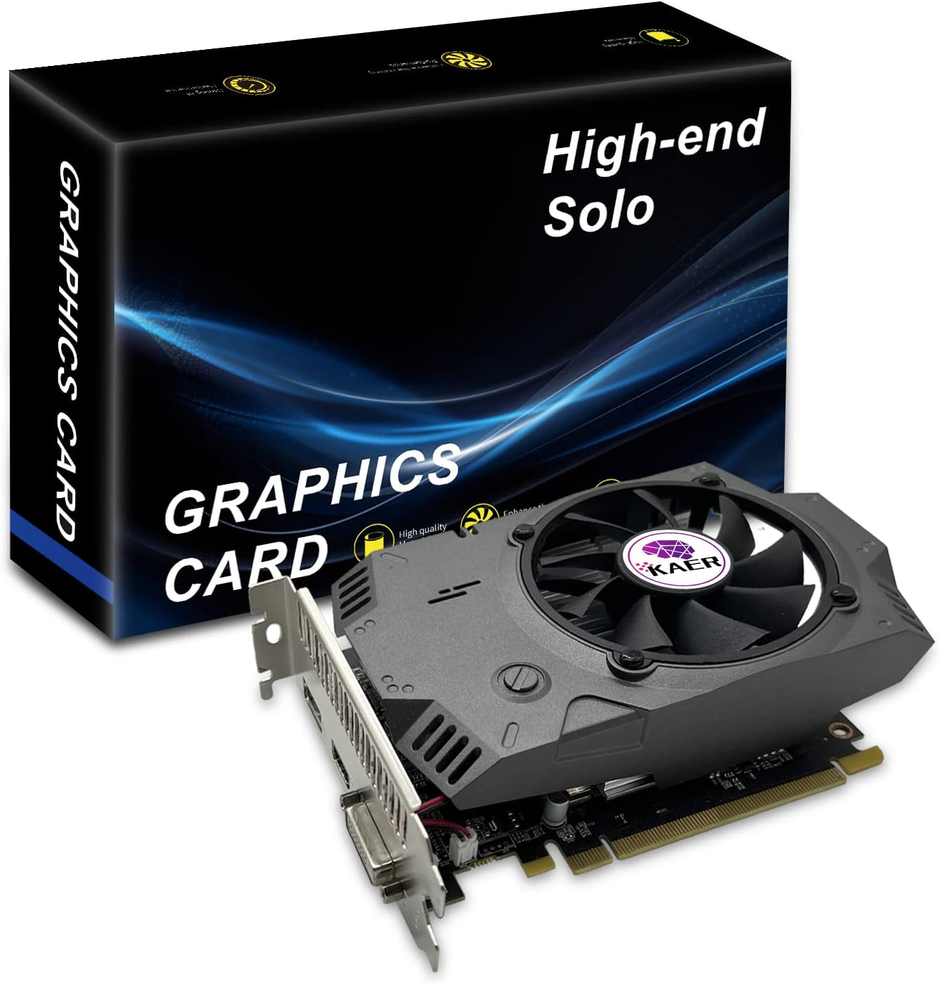 AMD Radeon RX 550 Graphics Card, 4GB, GDDR5, 128 Bit, PCI Express 3.0 X8, DP/HDMI/DVI-D M54286