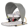 Compact Floor Seat and Canopy with 2 Soft Toys Z32141