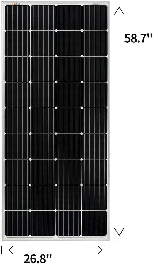 200 Watt 12 Volt Monocrystalline Solar Panel Q24897