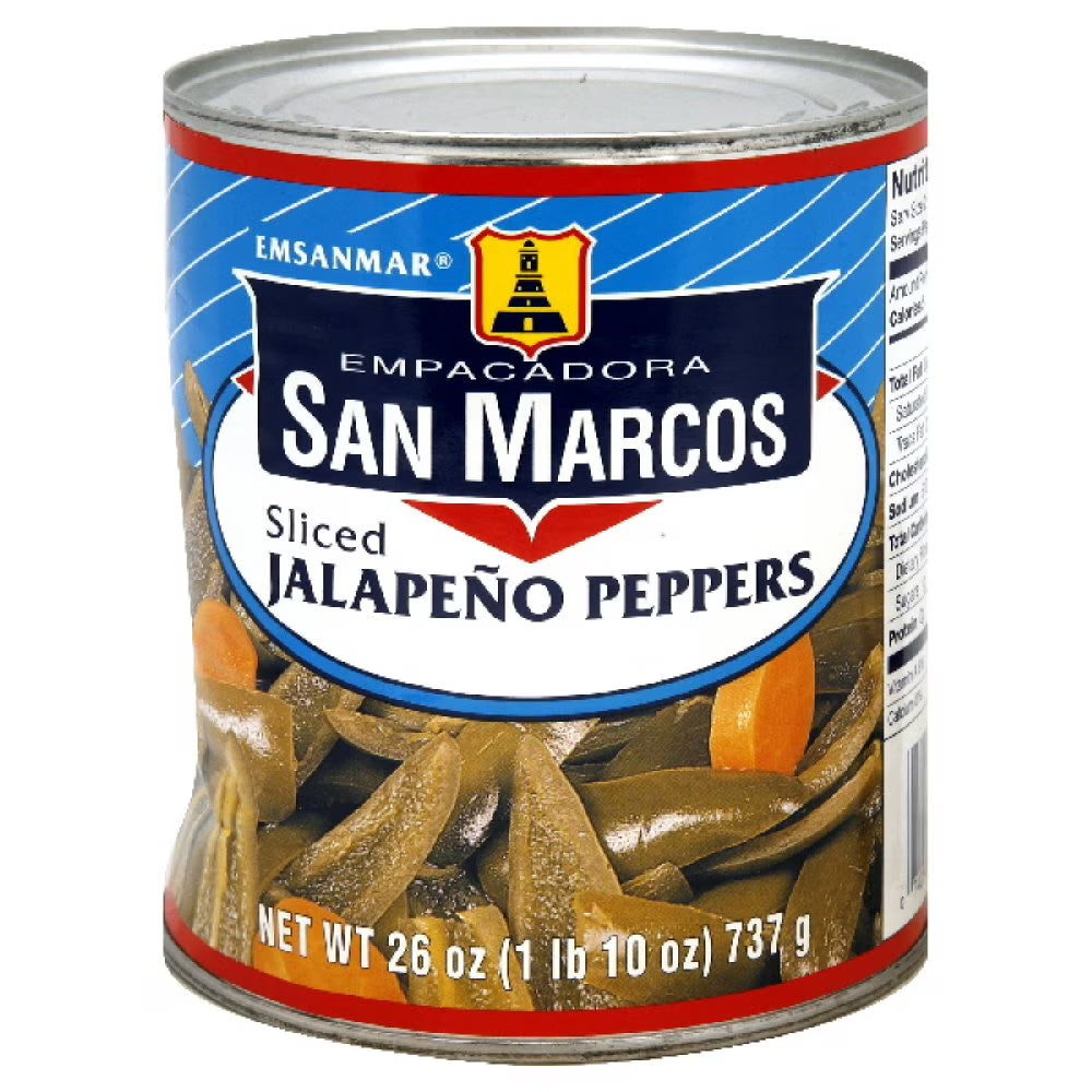 Sliced Jalapeno Tin, 26-ounces (Pack of 8) K792