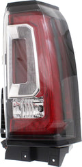 Tail Light Assembly Clear & Red Lens Passenger Side N188