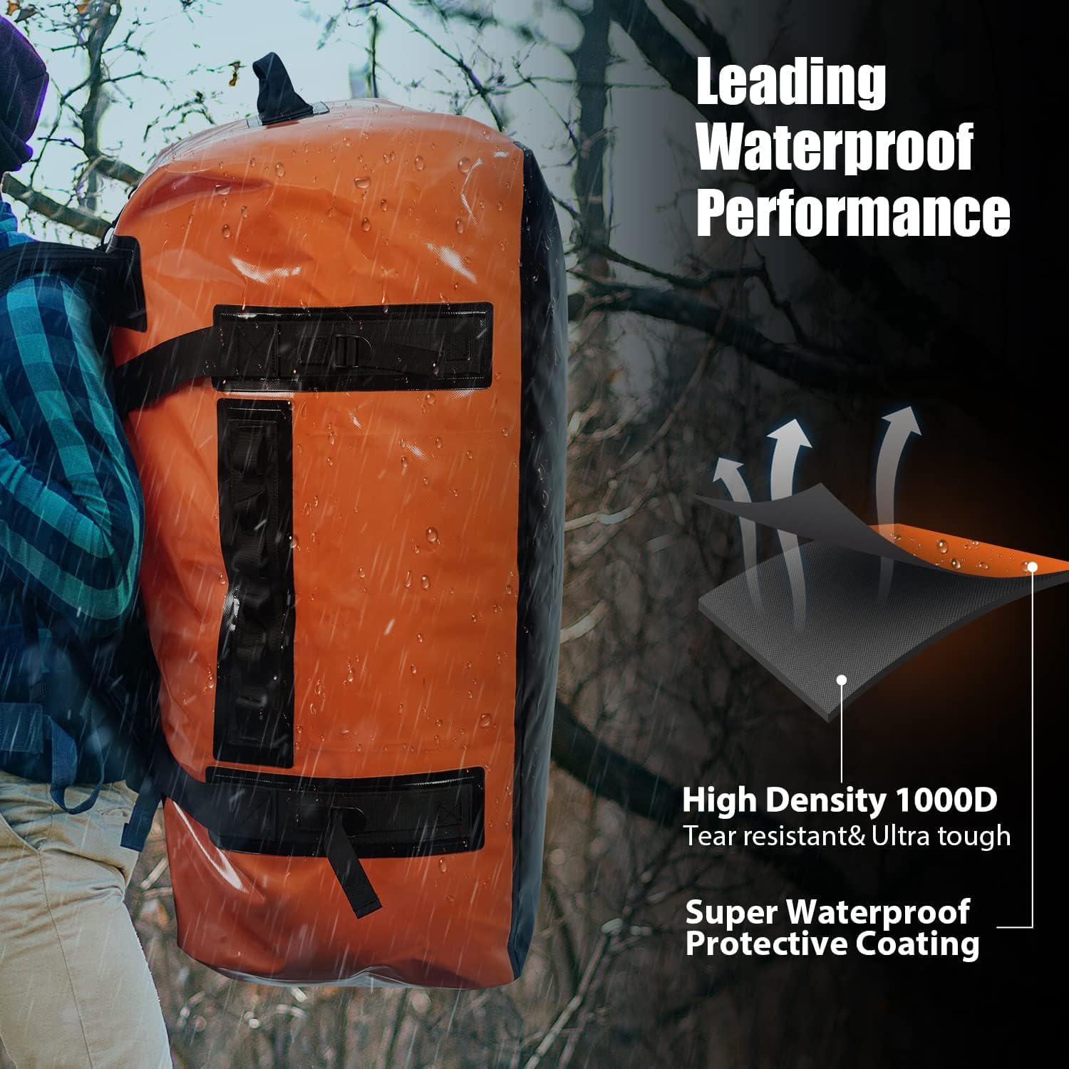 120L Large Dry Bag for Camping U344