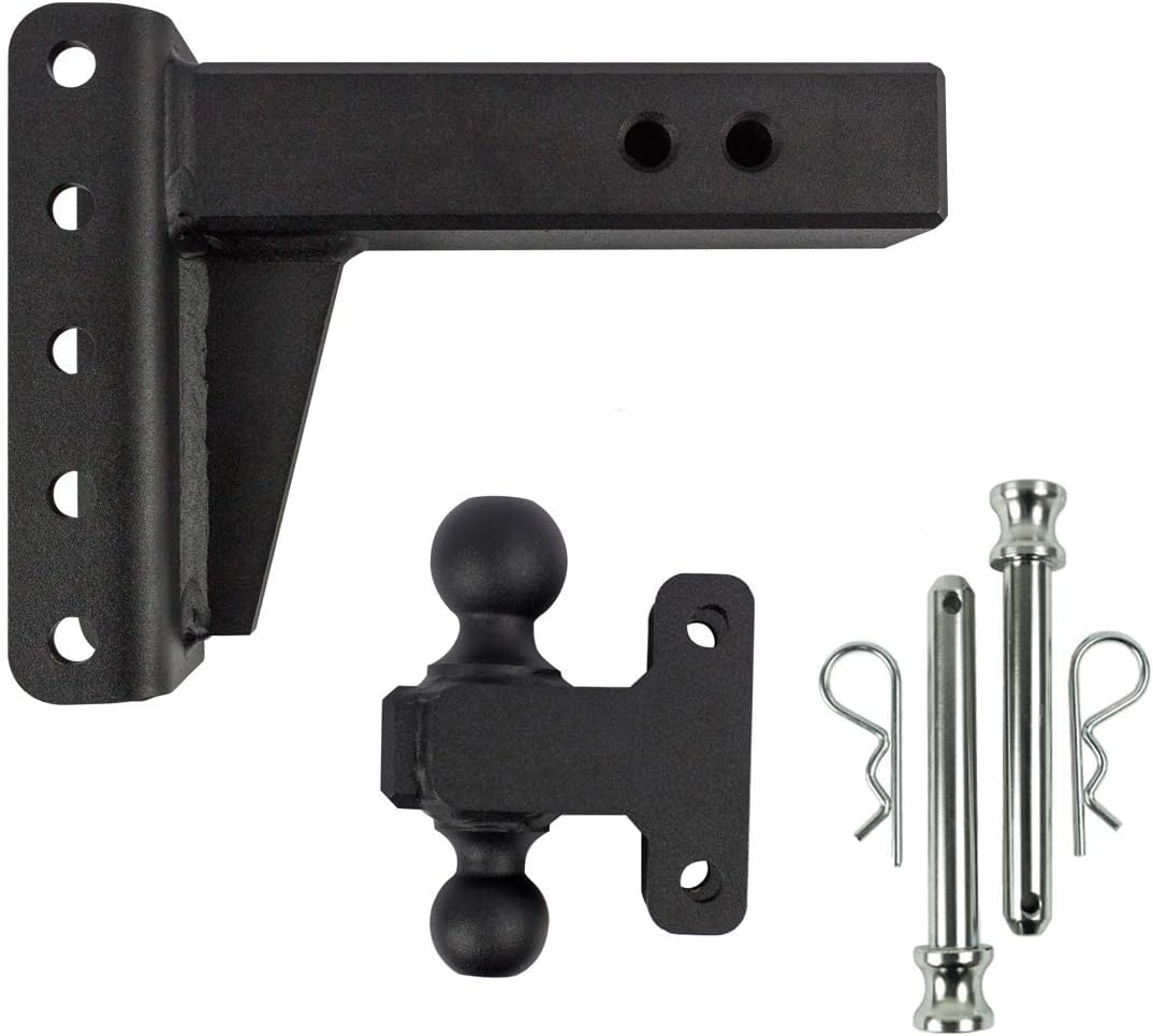 2.5" Adjustable Heavy Duty Trailer Hitch with Dual Ball M5315