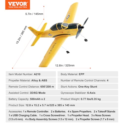 2.4GHZ 4 Channel RC Airplane with 2 Batteries D80087