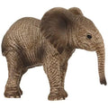 African Elephant Calf Hand Painted Plastic W316