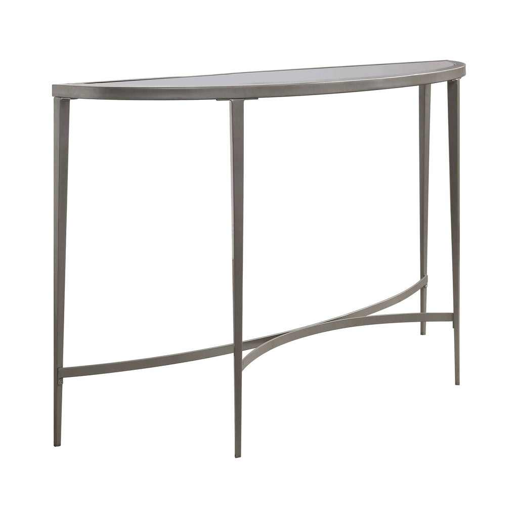 White Tempered Glass Sofa Table H8284