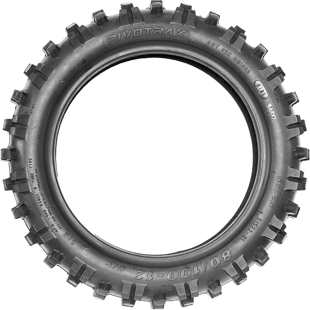 Mini Dirt Bike Tire 80/100-12 Offroad Intermediate W8228