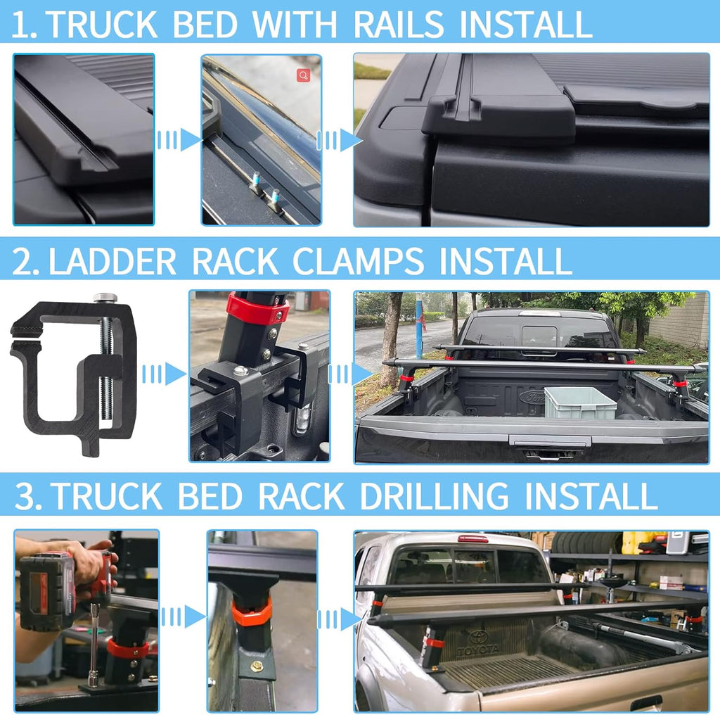 Truck Bed Racks Low Profile Adjustable Height Heavy Duty Z7230