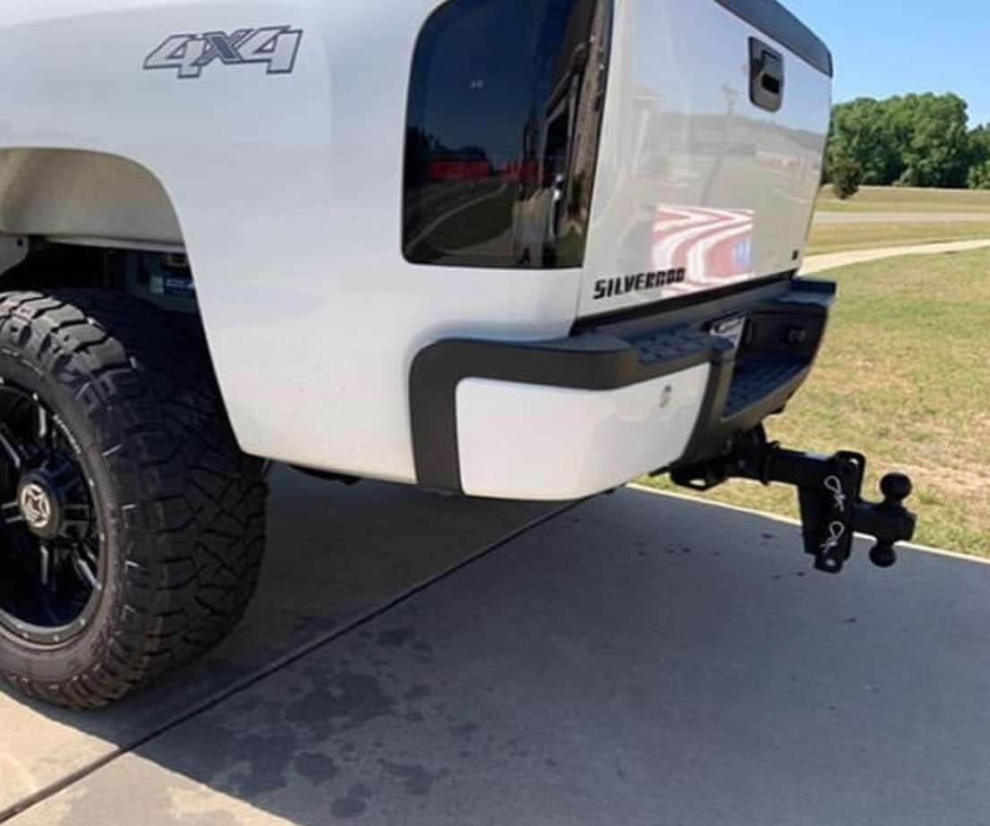 2.5" Adjustable Heavy Duty Trailer Hitch with Dual Ball M5315