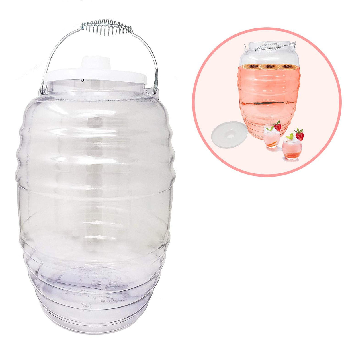 5-Gallon Plastic Water Container J6763