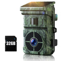 Solar Powered Trail Camera 1080P 24MP with Night Vision Waterproof O274