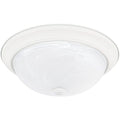 Matte White Flush Mount Light K21245