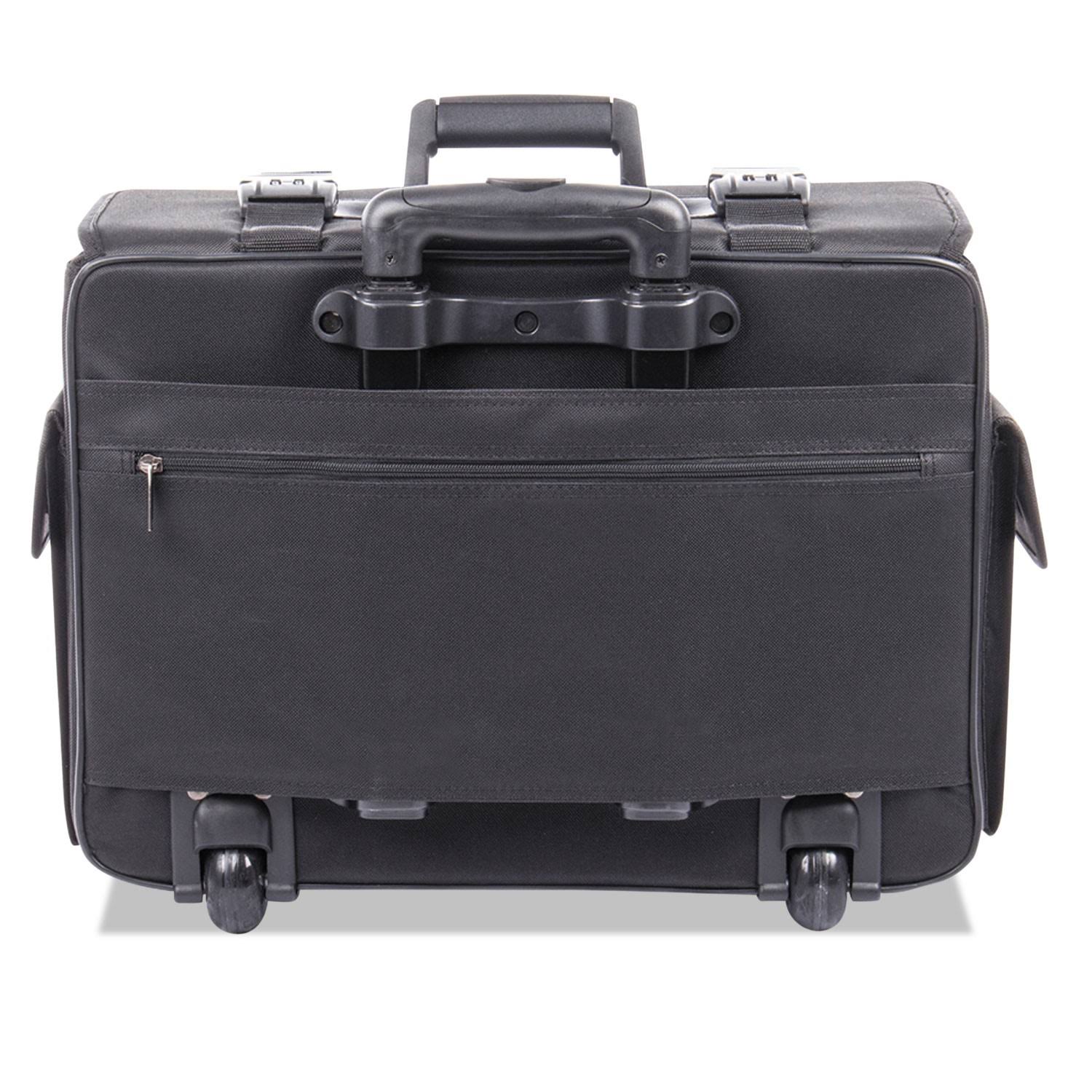 Black Rolling Computer Case F983