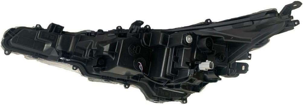 Passenger Side Headlight Assembly for Toyota Corolla Sedan 2020 U8668