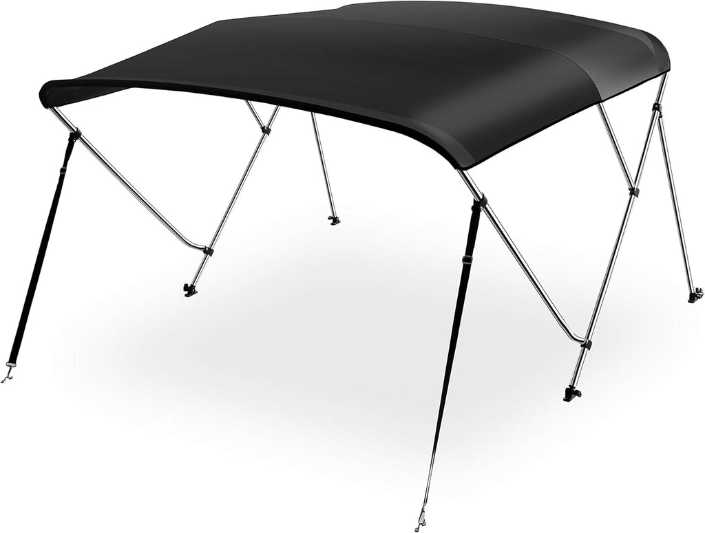 Royal Blue 4 Bow Bimini Top Boat Canopy with Storage Boot W2128