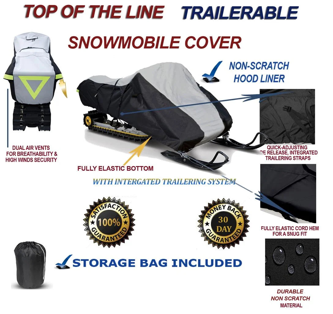 600D Snowmobile Travel and Storage Cover C533223