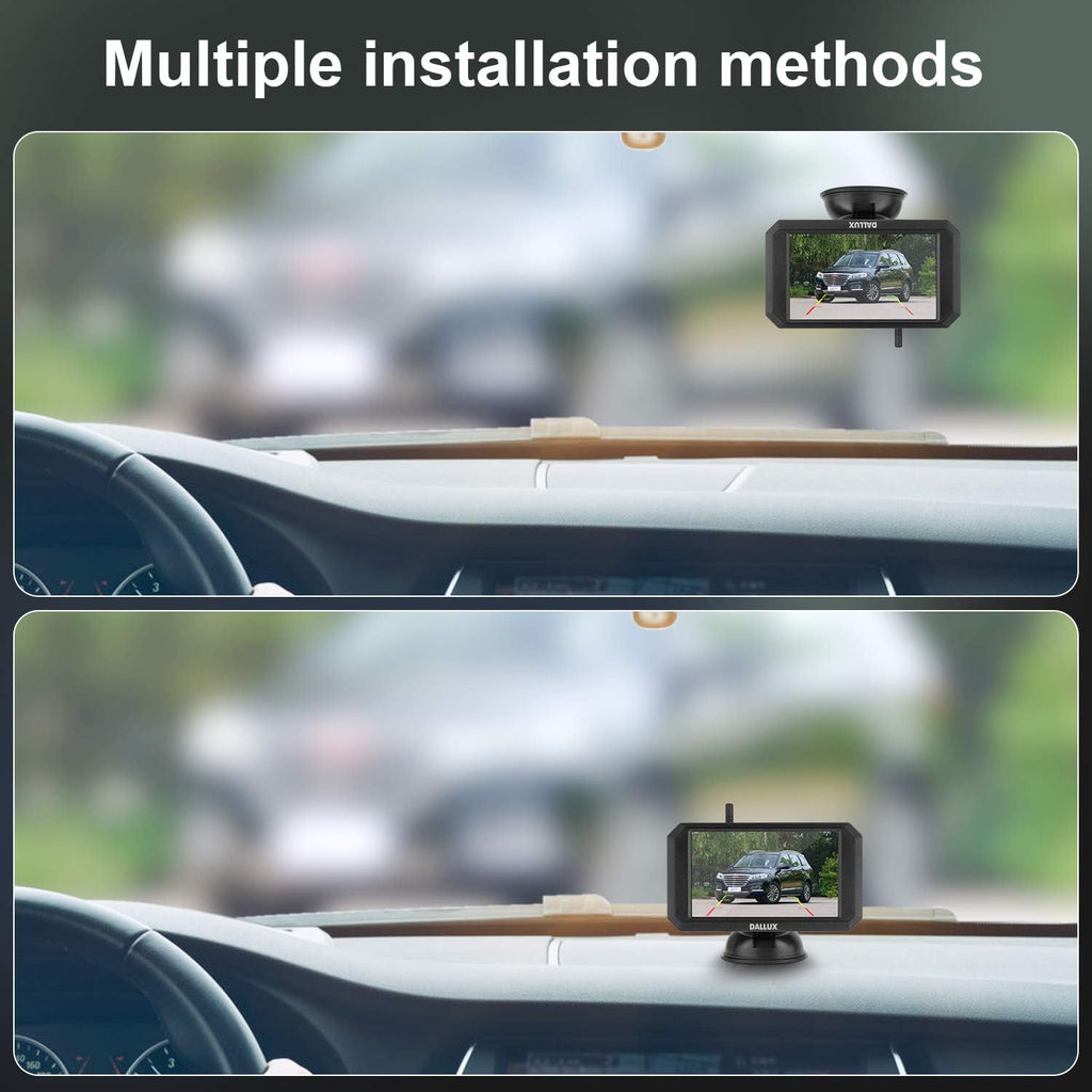 Wireless Backup Camera with 5 Inch Monitor and HD 1080P Night Vision Waterproof Camera M316095