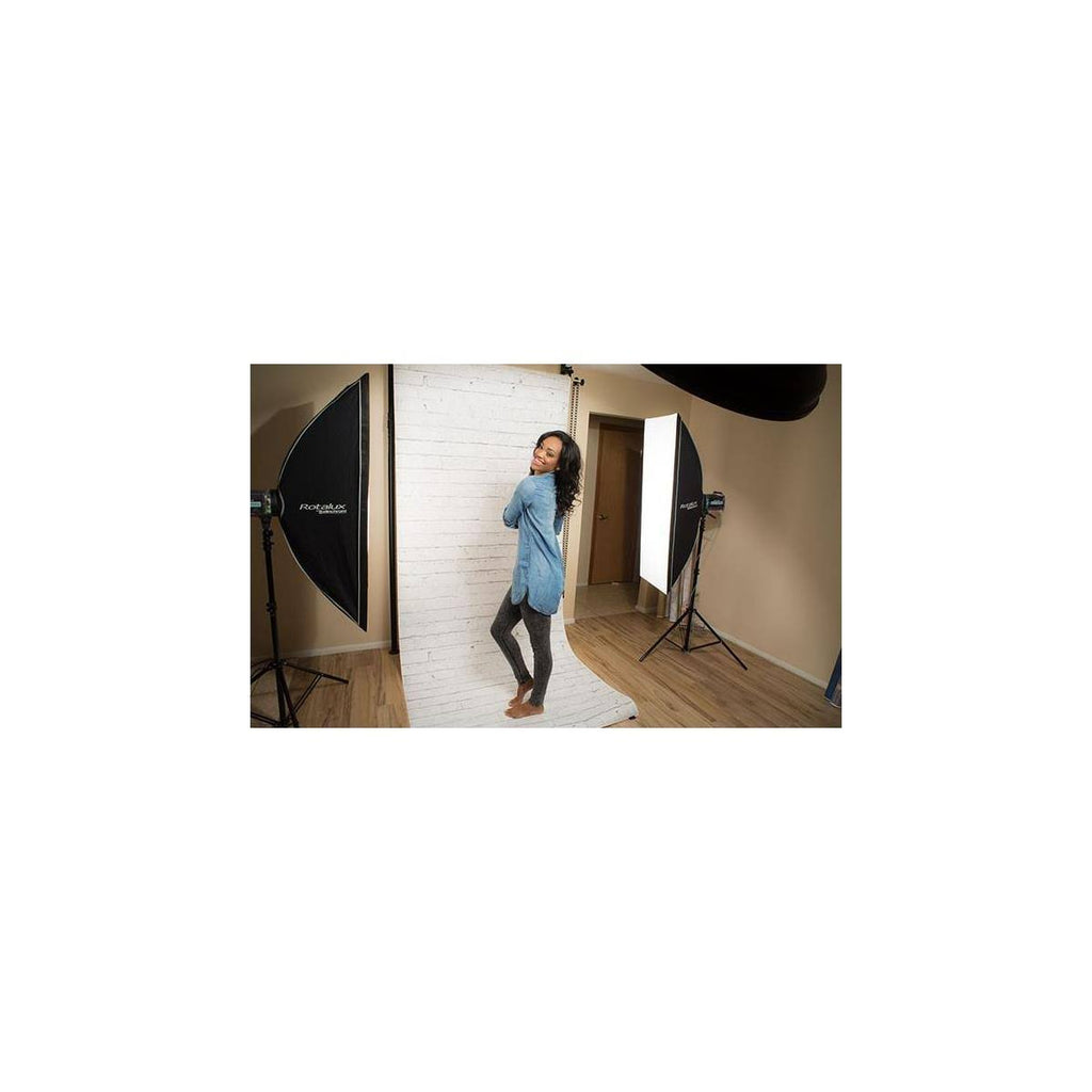 White Brick Printed Background Paper 53 in x 18 ft T341706