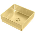 Semi-Recessed Basin Set with Center Drain V947
