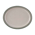 Emerald Green Speckle Oval Platter B88526