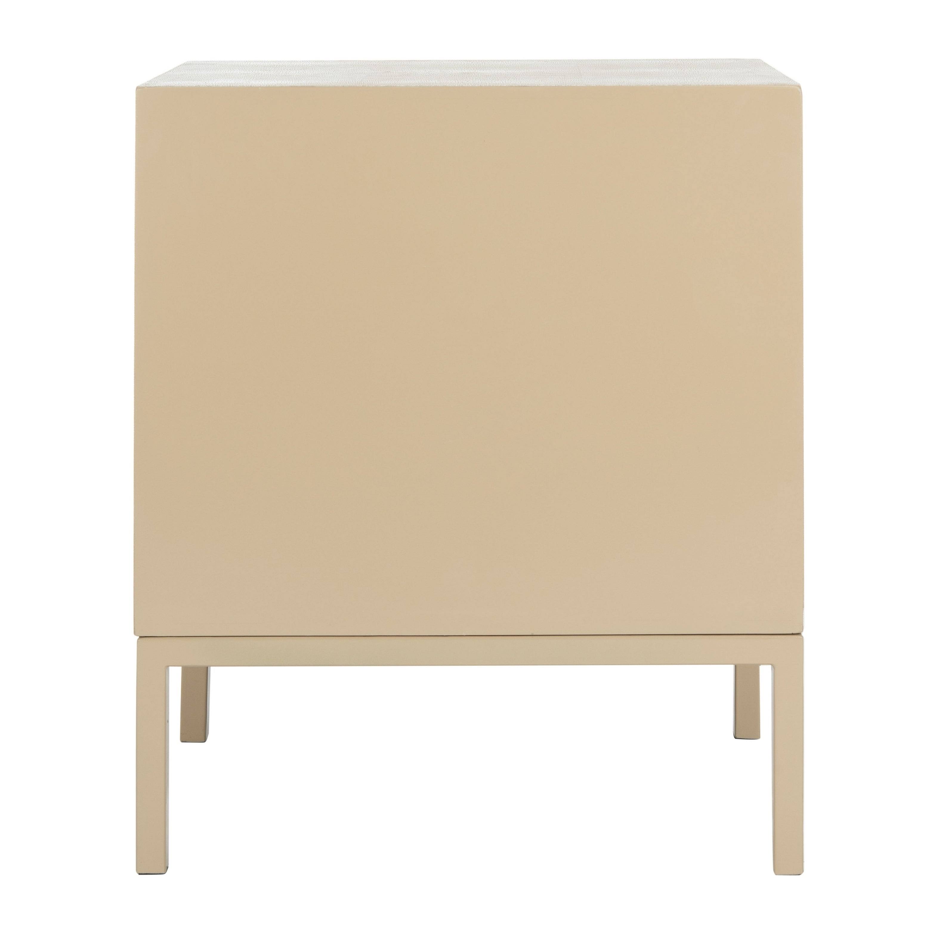 Natural Faux Shagreen Nightstand W907166