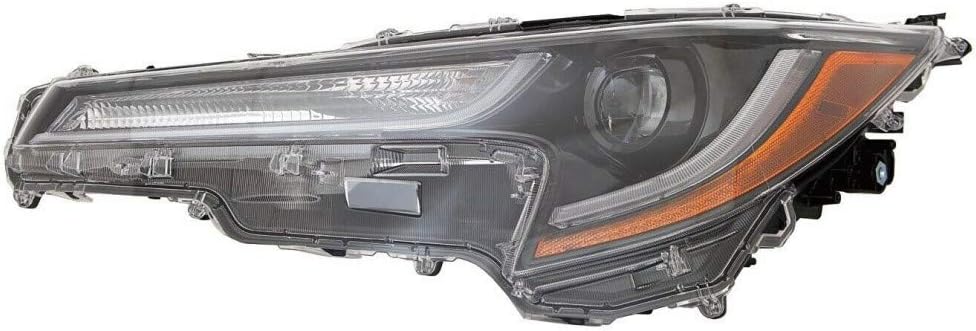 Passenger Side Headlight Assembly for Toyota Corolla Sedan 2020 U8668