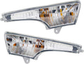 Pair Driver and Passenger Side Turn Signal/Side Marker Light with Bulbs, Pack of 2 Z55596