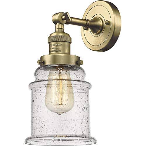 Antique Brass Semi Flush Mount Light L150961