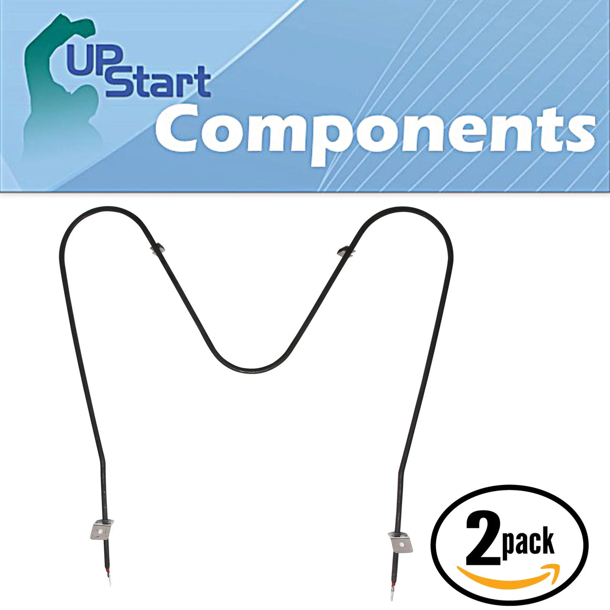 2-Pack Replacement Bake Element Oven Heating Element V1308