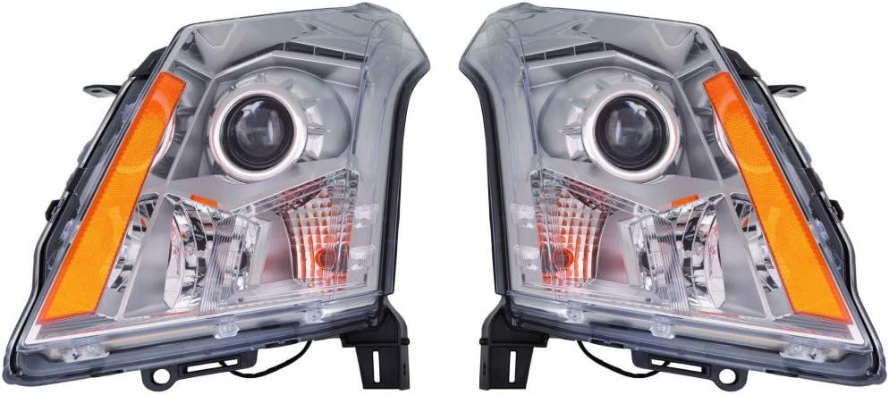 Headlight Assembly for Cadillac SRX 2014 2015 2016 Driver Side Halogen H980
